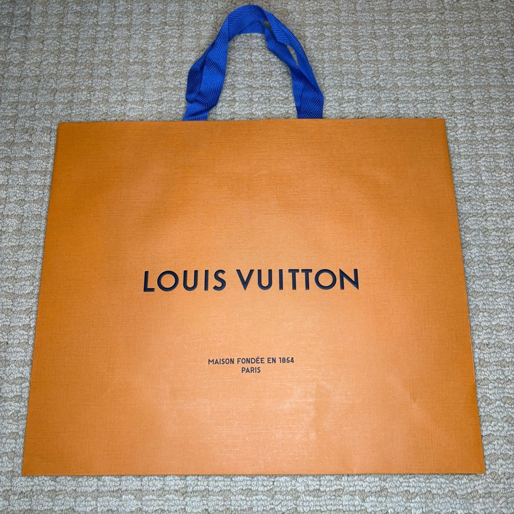 Authentic Louis Vuitton Shopping Bag